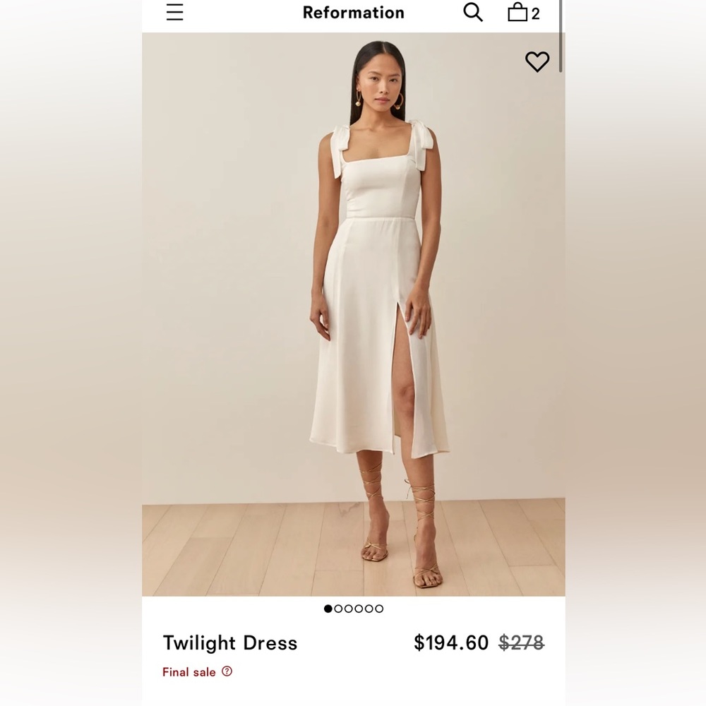 COPY - Reformation Twilight Dress